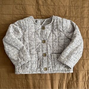 Quilted Floral Jacket - 3T